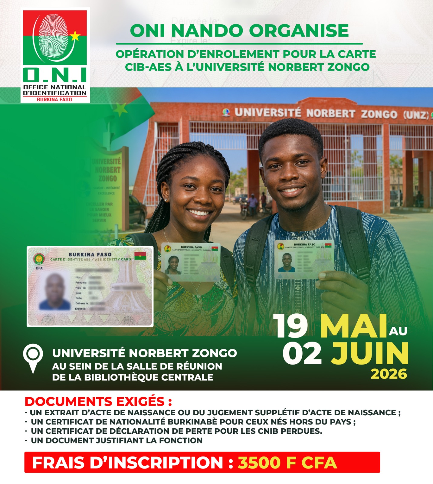 carte oni AES
